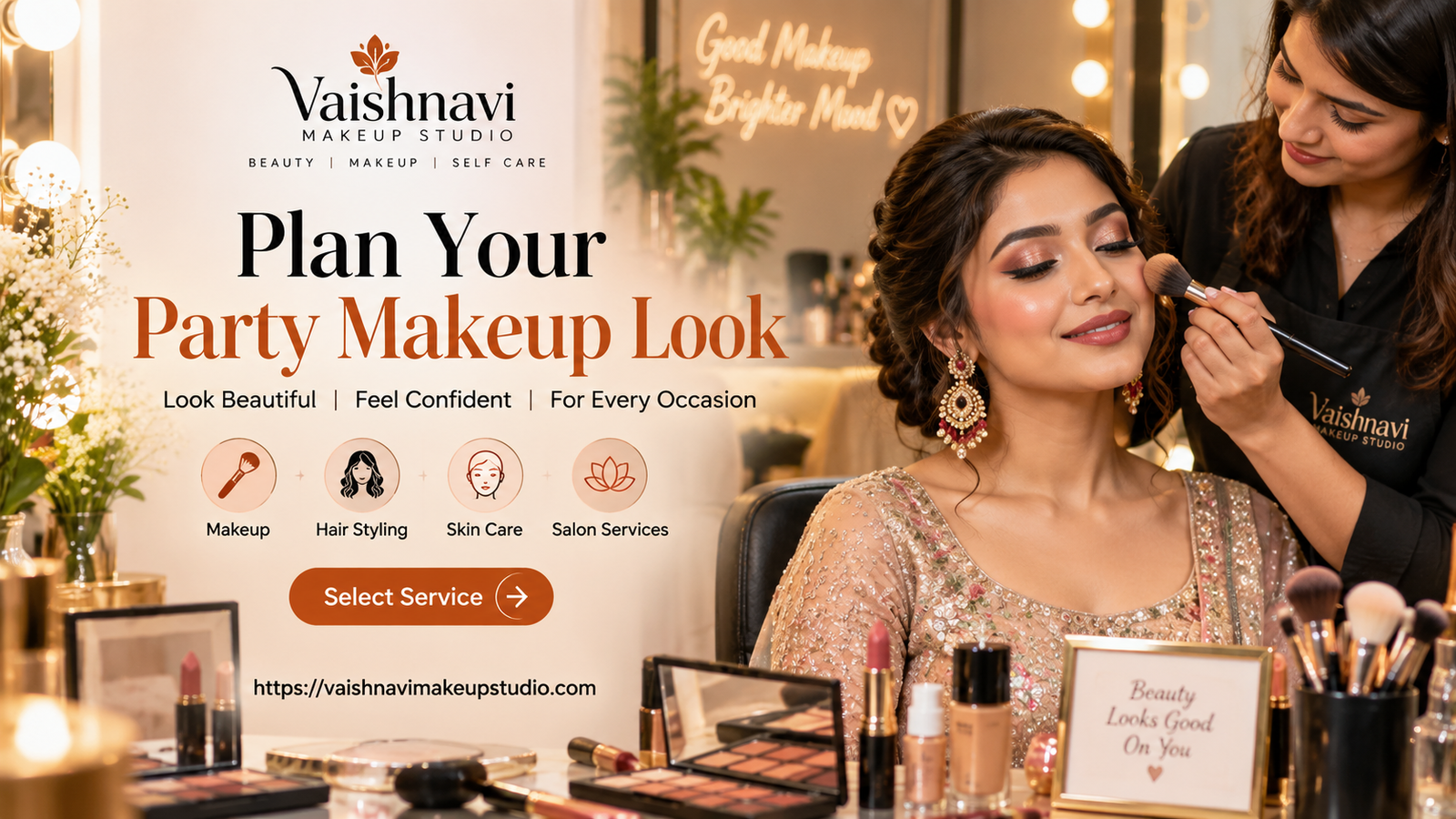 How to Plan Your Party Makeup Look